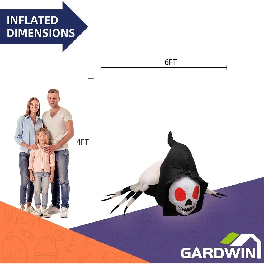 Gardwin 6ft skull